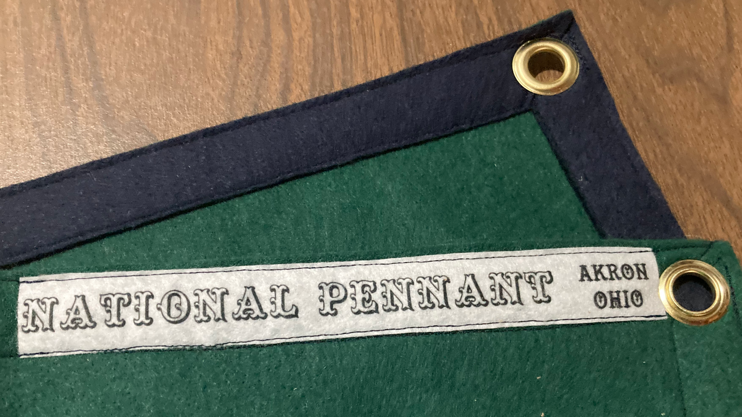 4-Sided Wool Felt Banner
