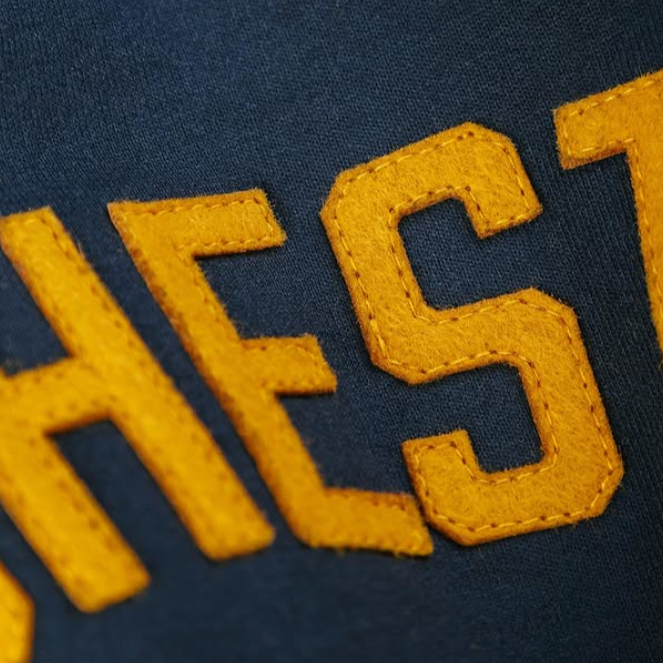 5-Sided *Custom* Wool Felt Banners with Hand Stitched Letters & Borders