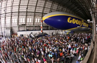33" Inflatable Goodyear Blimp