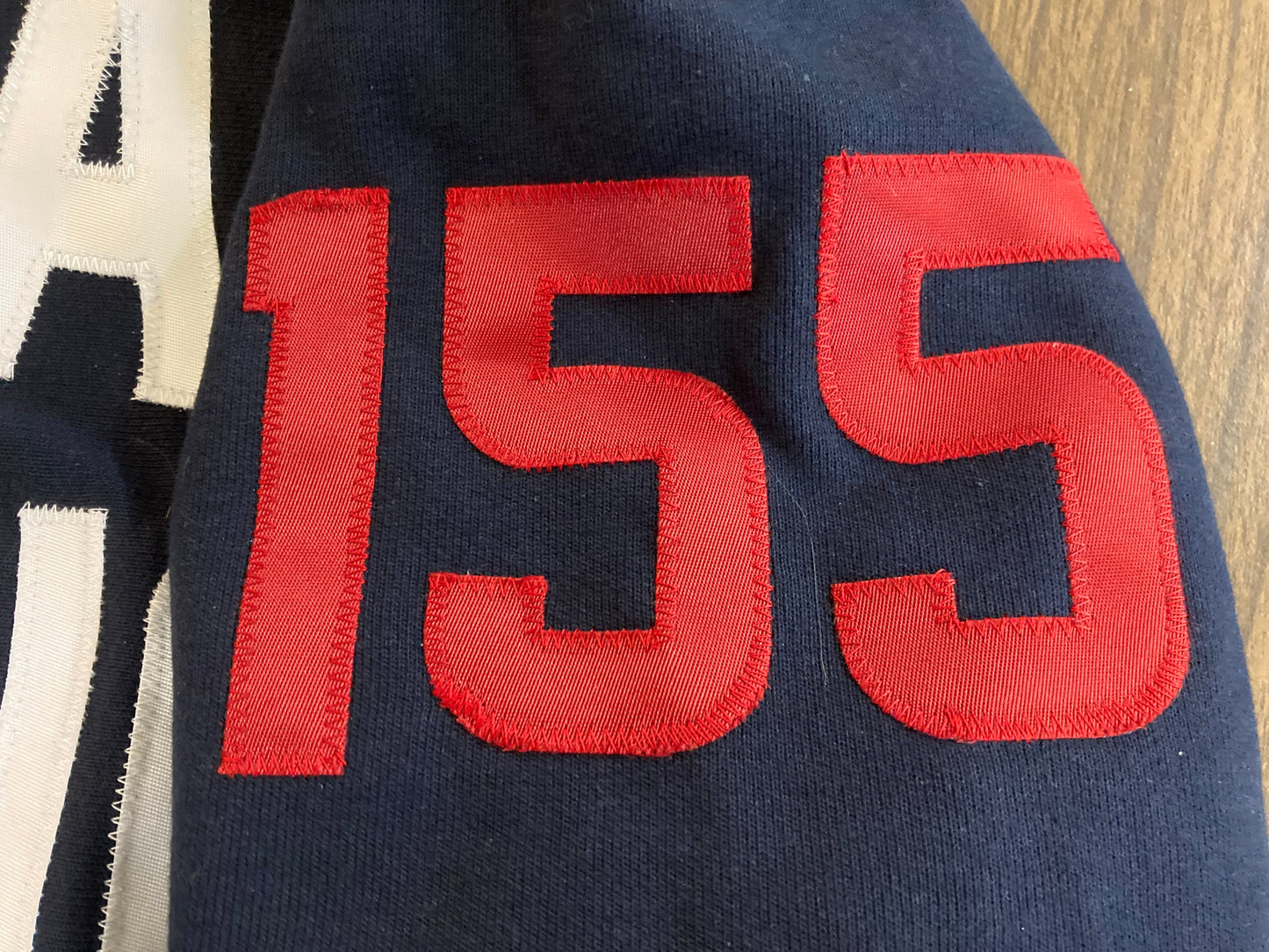 Custom Champion® Pullover Hoodie with Hand Sewn Letters