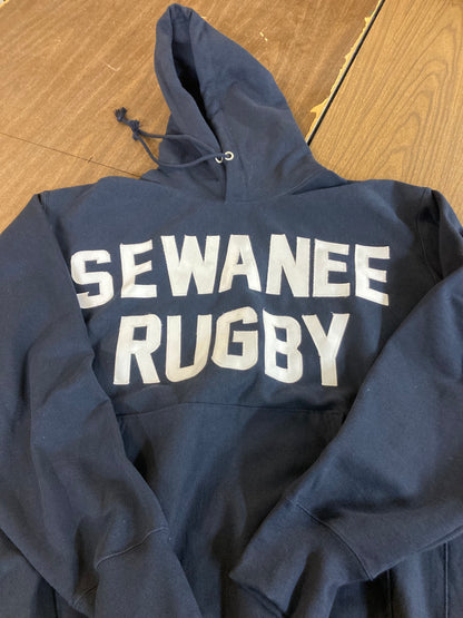 Custom Champion® Pullover Hoodie with Hand Sewn Letters
