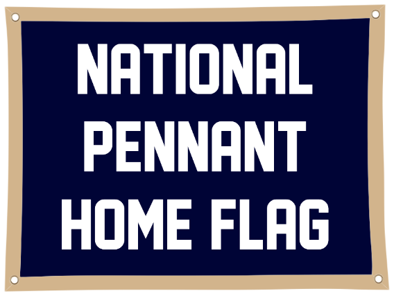 4-Sided Wool Felt Home Flag