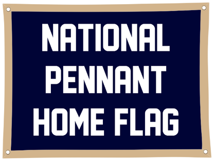 4-Sided Wool Felt Home Flag