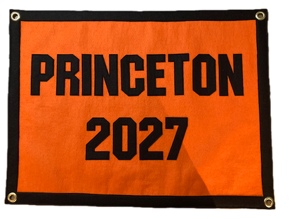 4-Sided *Custom* Wool Felt Banners with Hand Stitched Letters & Borders