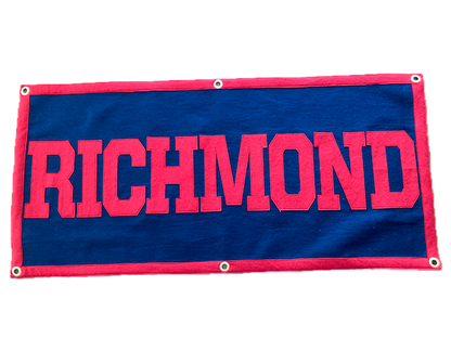 4-Sided Wool Felt Banner