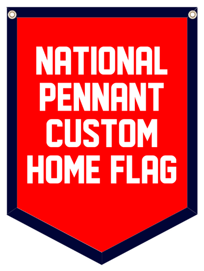 Custom 5-Sided Wool Felt Home Flag