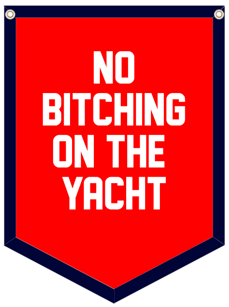 5-Sided *Custom* Wool Felt Banners with Hand Stitched Letters & Borders