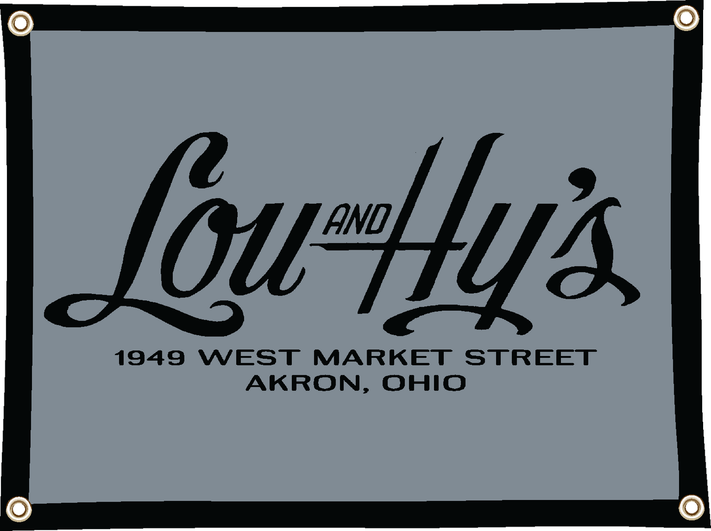Lou & Hy's Wool Felt Banner